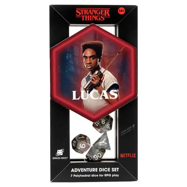Stranger Things Lucas Adventure Dice Set