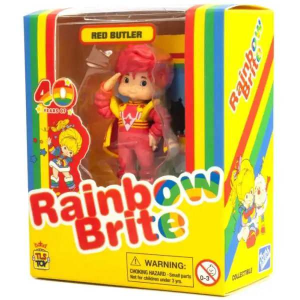 Rainbow Brite CheeBee Red Butler 2.5-Inch Mini Figure