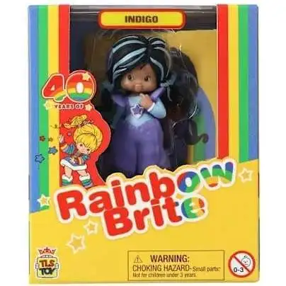 Rainbow Brite CheeBee Series 2 40th Anniversary Indigo 1.5-Inch PVC Figure