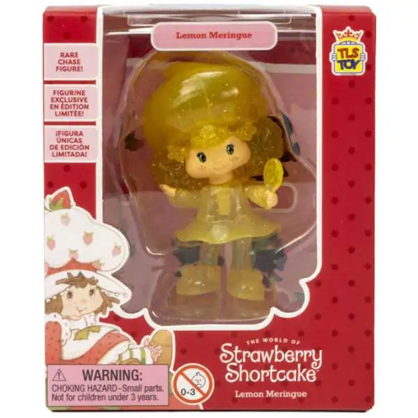 Strawberry Shortcake CheeBee Lemon Meringue 2.5-Inch Mini Figure [Translucent Sparkle]