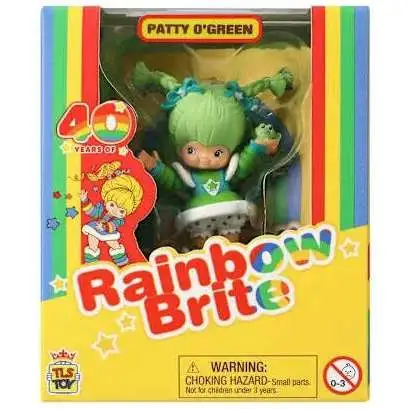 Rainbow Brite CheeBee Series 2 40th Anniversary Patty O'Green 1.5-Inch PVC Figure