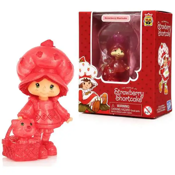 CheeBee Strawberry Shortcake 2.5-Inch Mini Figure [Translucent]