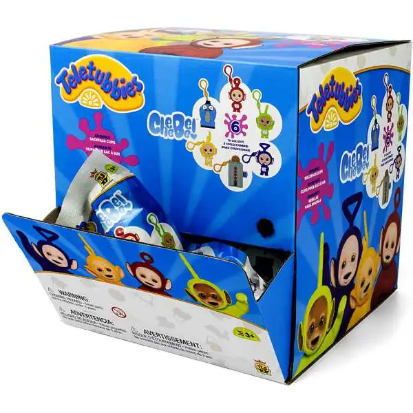 Teletubbies CheeBee Backpack Clip 2-Inch Mystery Box [24 Packs]