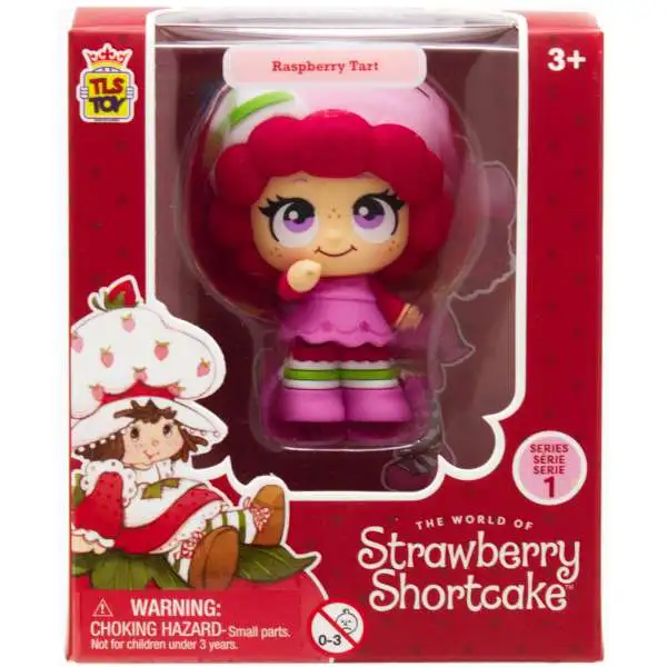 Strawberry Shortcake CheeBee Cuties Raspberry Tart 2.5-Inch Mini Figure