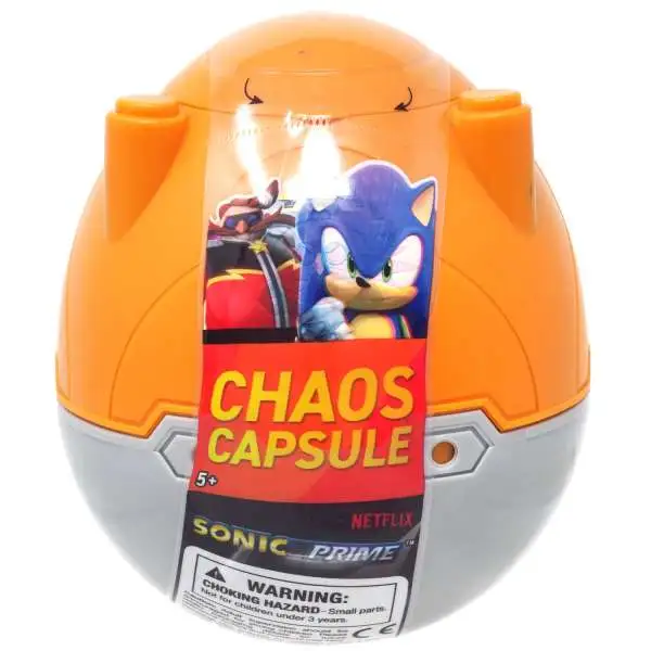 Sonic The Hedgehog Sonic Prime Chaos Capsule Mystery Pack
