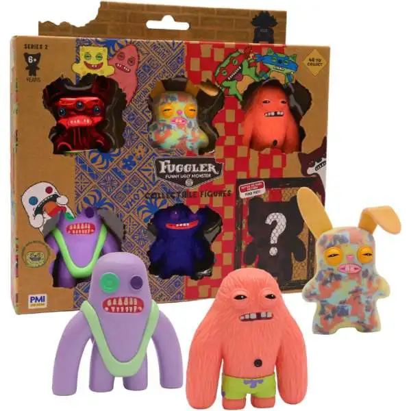 Fuggler Series 2 Assortment A 2.5-Inch Mini Figure 6-Pack