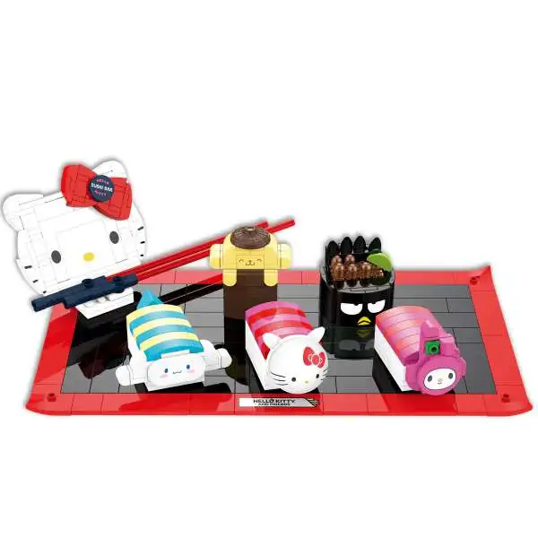 Hello Kitty & Friends Sushi Bar Building Block Set #72214