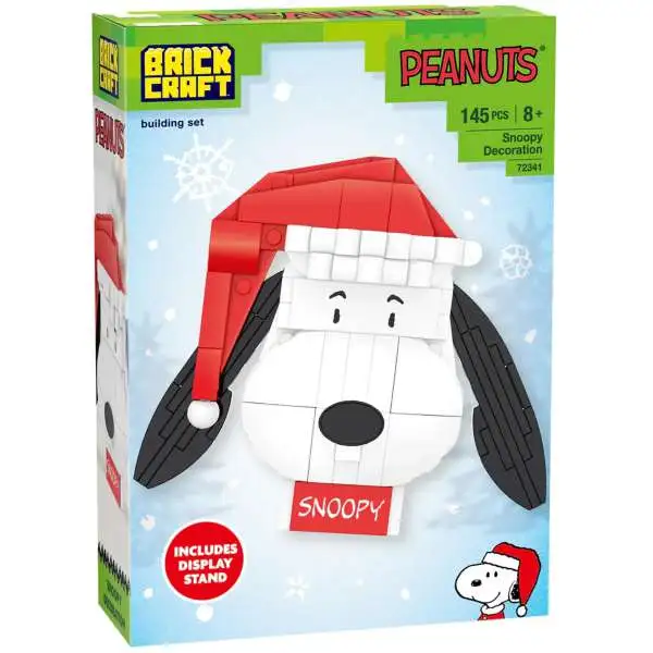Peanuts Snoopy Decoration Brick Building Set [Compatible with Other Name Brands!]