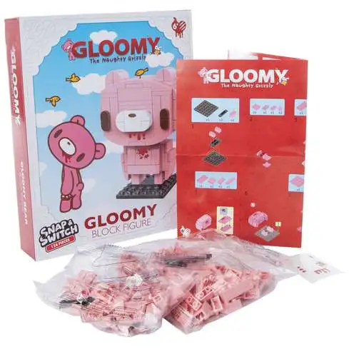 Gloomy the Naughty Grizzly Snap & Switch Gloomy Block Figure Construction Set [Damaged Package]