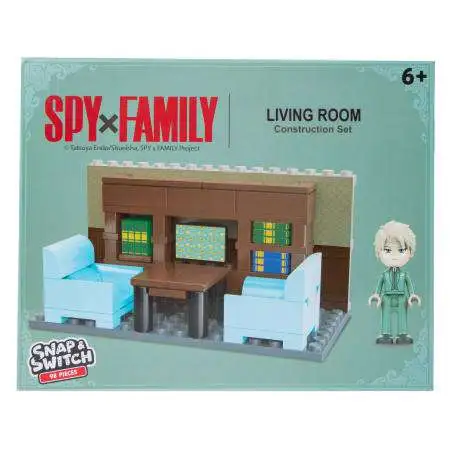Spy X Family Snap & Switch Living Room Construction Set