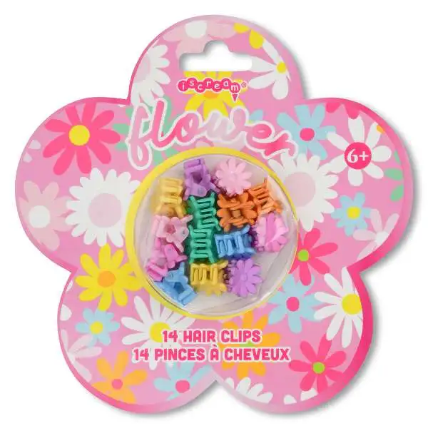 IScream Flower Hair Clips [14 Clips]