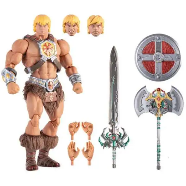 Masters of the Universe MOTU 200X He-Man Deluxe Action Figure (Pre-Order ships September)