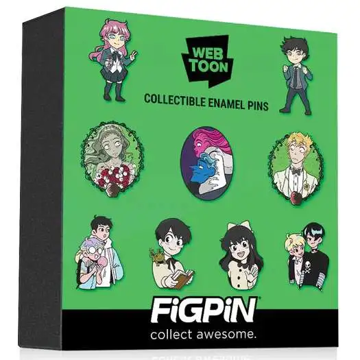 Webtoon Series 1 Enamel Pins Mystery Pack [1 RANDOM Collectible Hard Enamel Pin]
