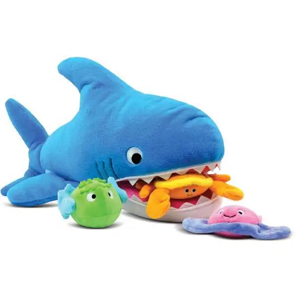 IScream Shark 16-Inch Plush Set
