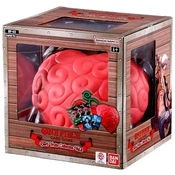 One Piece Trading Card Game Devil Fruits Op-Op Fruit Collection Volume 3 [3 Booster Packs, DON! Card & 10 DON! Sleeves]