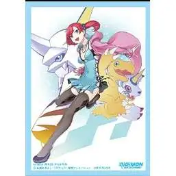 Digimon Trading Card Game Nokia Shiramine Card Sleeves [60 Ct]