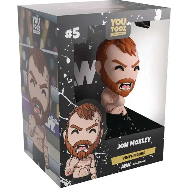 AEW All Elite Wrestling Youtooz Jon Moxley 4.6-Inch Vinyl Figure (Pre-Order ships April)