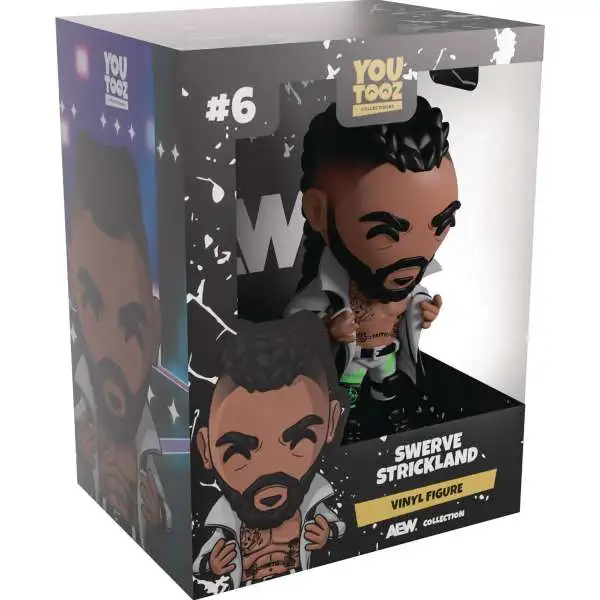 AEW All Elite Wrestling Youtooz Swerve Strickland 4.6-Inch Vinyl Figure (Pre-Order ships June)