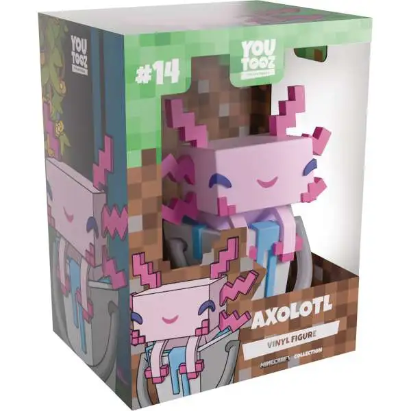 Minecraft Axolotl 3.9-Inch Vinyl Figure (Pre-Order ships January)