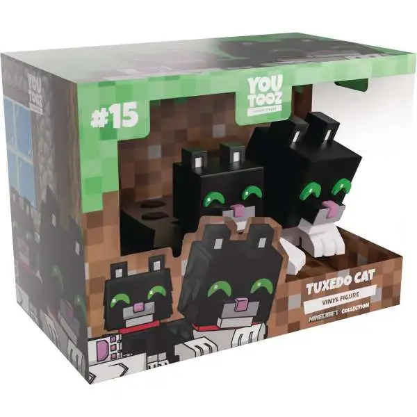 Minecraft Tuxedo Cats 2.5-Inch Vinyl Figure (Pre-Order ships January)