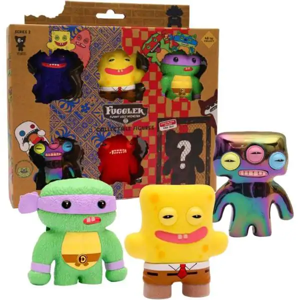 Series 2 Fuggler 2.5-Inch Mini Figure 6-Pack [Assortment D]