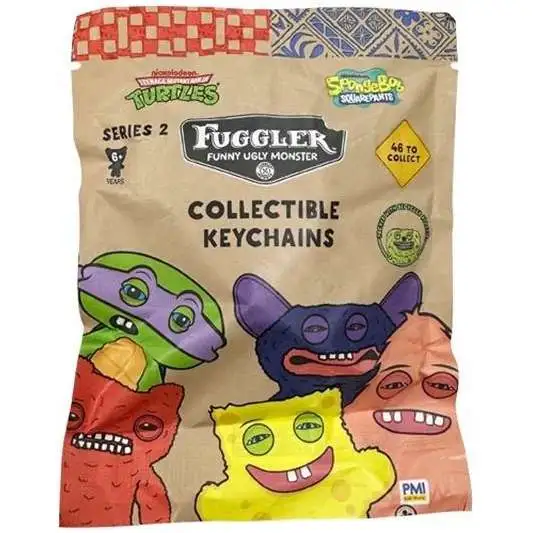 Fuggler Series 2 Collectible Keychains 2.5-Inch Mystery Pack