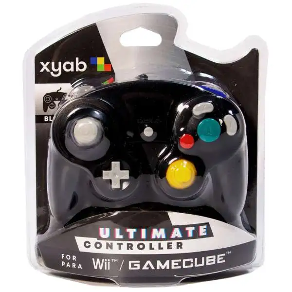 XYAB Nintendo Ultimate Black Wired Controller [Game Cube & Wii]