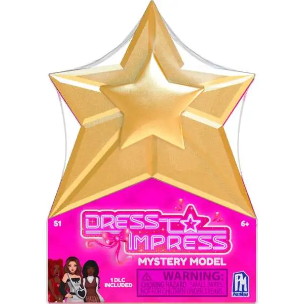 Roblox Dress to Impress Series 1 Mystery Model Pack [1 RANDOM Mini Doll, Includes DLC Code!]