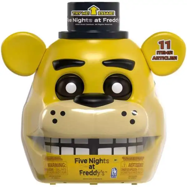 Five Nights at Freddy's Animatronic Golden Freddy Mystery Bundle [11 Great Items! Lights & Sounds]