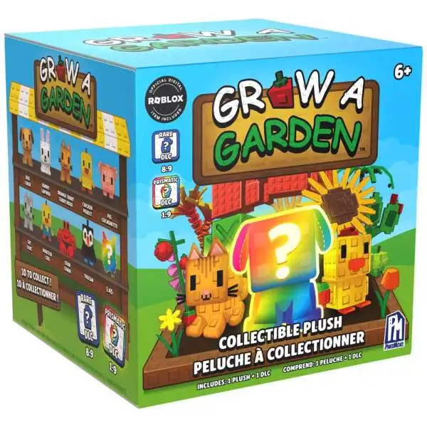 Roblox Grow a Garden 4-Inch Mystery Plush [1 RANDOM Plush & DLC Code!]