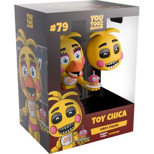 Five Nights at Freddy's Toy Chica 4.6-Inch Vinyl Figure #79