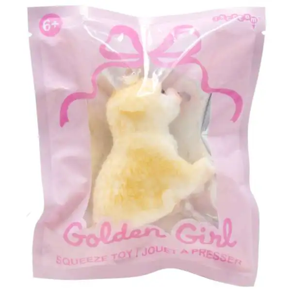 IScream Golden Girl Retriever Squeeze Toy