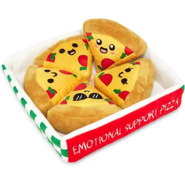 Emotional Support Pizza 12-Inch Plush Set