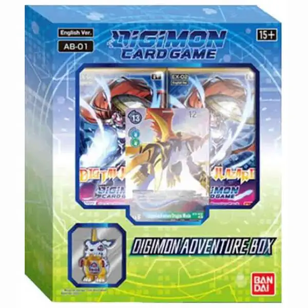 Digimon Trading Card Game Digimon Adventure Box AB-03 4x BT16 Booster ...