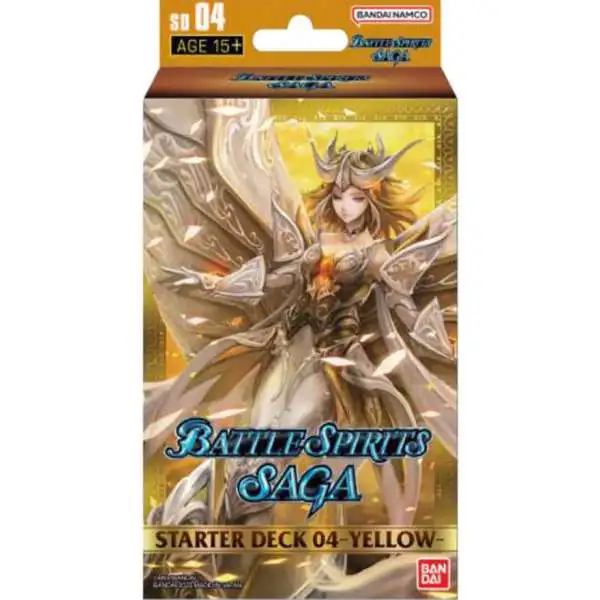 Battle Spirits Saga Trading Card Game Yellow Starter Deck BSSSD04 [50 Cards]