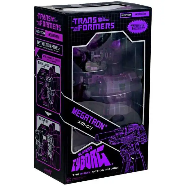 Transformers Super Cyborg Megatron 12" Action Figure [Purple]