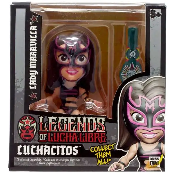 Legends of Lucha Libre Luchacitos Lady Maravilla Mini Action Figure [Pink Costume]