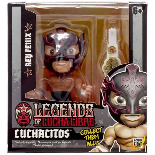 Legends of Lucha Libre Luchacitos Rey Fenix Mini Action Figure [Black Costume]