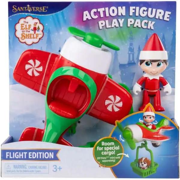 The Elf on the Shelf Santaverse Flight Edition Action Figure Play Pack