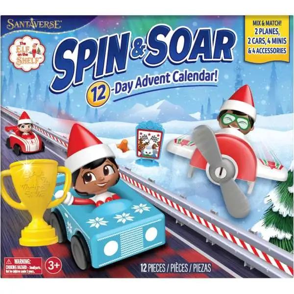 The Elf on the Shelf Santaverse Spin & Soar 12-Day Christmas Countdown! Advent Calendar