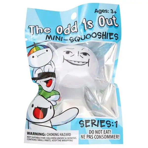 Odd 1s Out Series 1 Mini Squooshies 3-Inch Mystery Pack [1 RANDOM Figure]