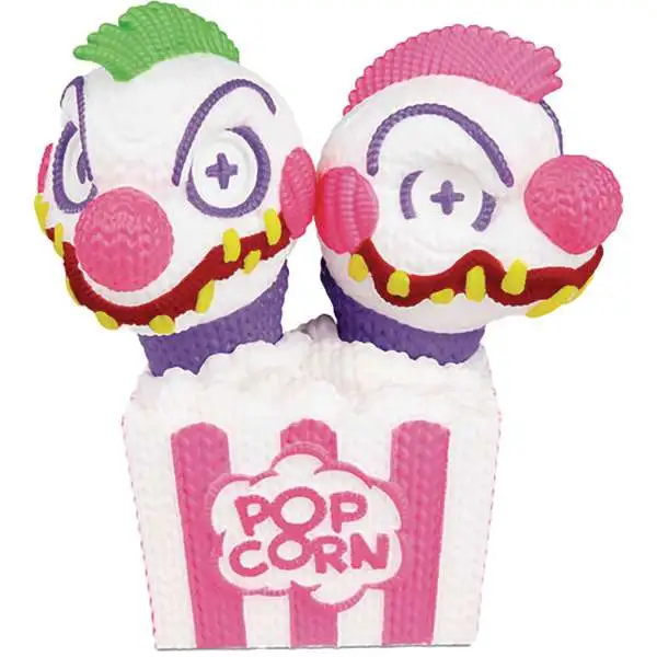 Killer Klowns From Outer Space Handmade by Robots Popcorn Klown 6-Inch Knit-Look Vinyl Figure (Pre-Order ships January)