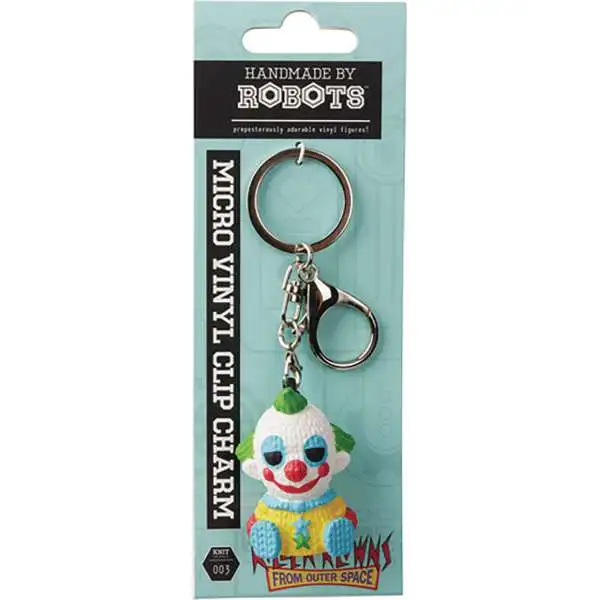 Killer Klowns From Outer Space Handmade by Robots Shorty 1.75-Inch Knit-Look Keychain (Pre-Order ships February)