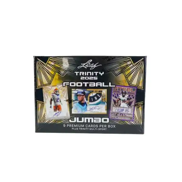 Football 2025 Trinity Trading Card HOBBY Box [Jumbo]