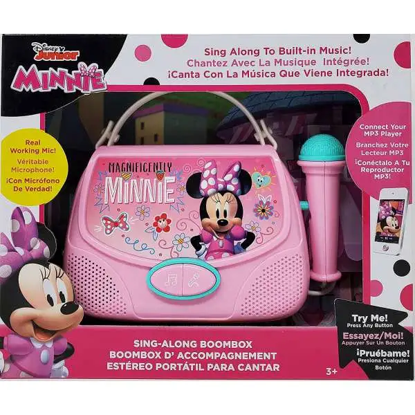 Disney Minnie Mouse Sing Along Boombox