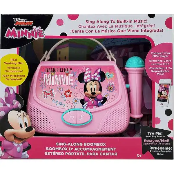 Disney Minnie Mouse Sing Along Boombox [Damaged Package]