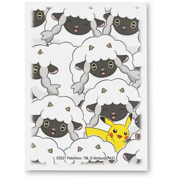 Pokemon Trading Card Game Wooloo Fluffy Flock Exclusive Card Sleeves [65 Count]