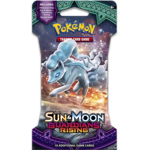 Pokemon Sun & Moon Guardians Rising SLEEVED Booster Pack [10 Cards]