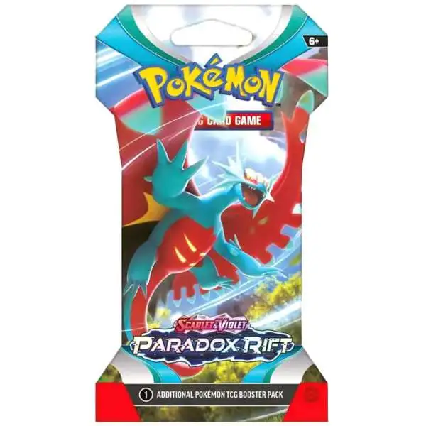 Pokemon Scarlet & Violet Paradox Rift SLEEVED Booster Pack [10 Cards]