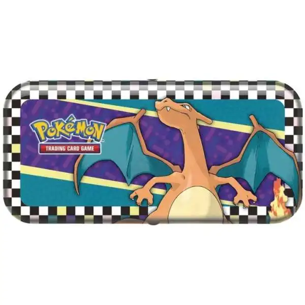 Pokemon 2024 Back to School Charizard Pencil Case Tin [EMPTY TIN Loose]
